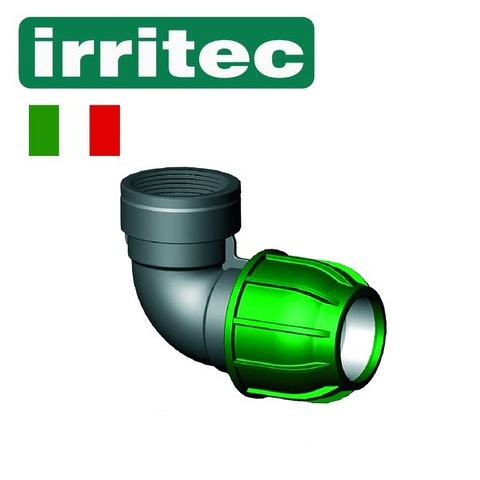 Угольник 63x1-1/2" внутренняя резьба IRRITEC Угольник 63x1-1/2" внутренняя резьба IRRITEC