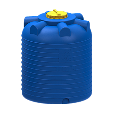 Емкость цилиндрическая вертикальная 2000 литров (синяя) KSC Емкость цилиндрическая вертикальная 2000 литров (синяя) KSC